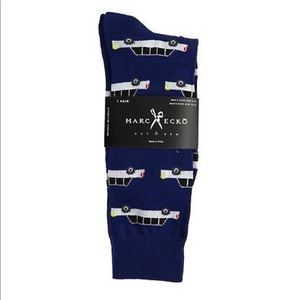 Novelty fun socks - Limousine - navy blue